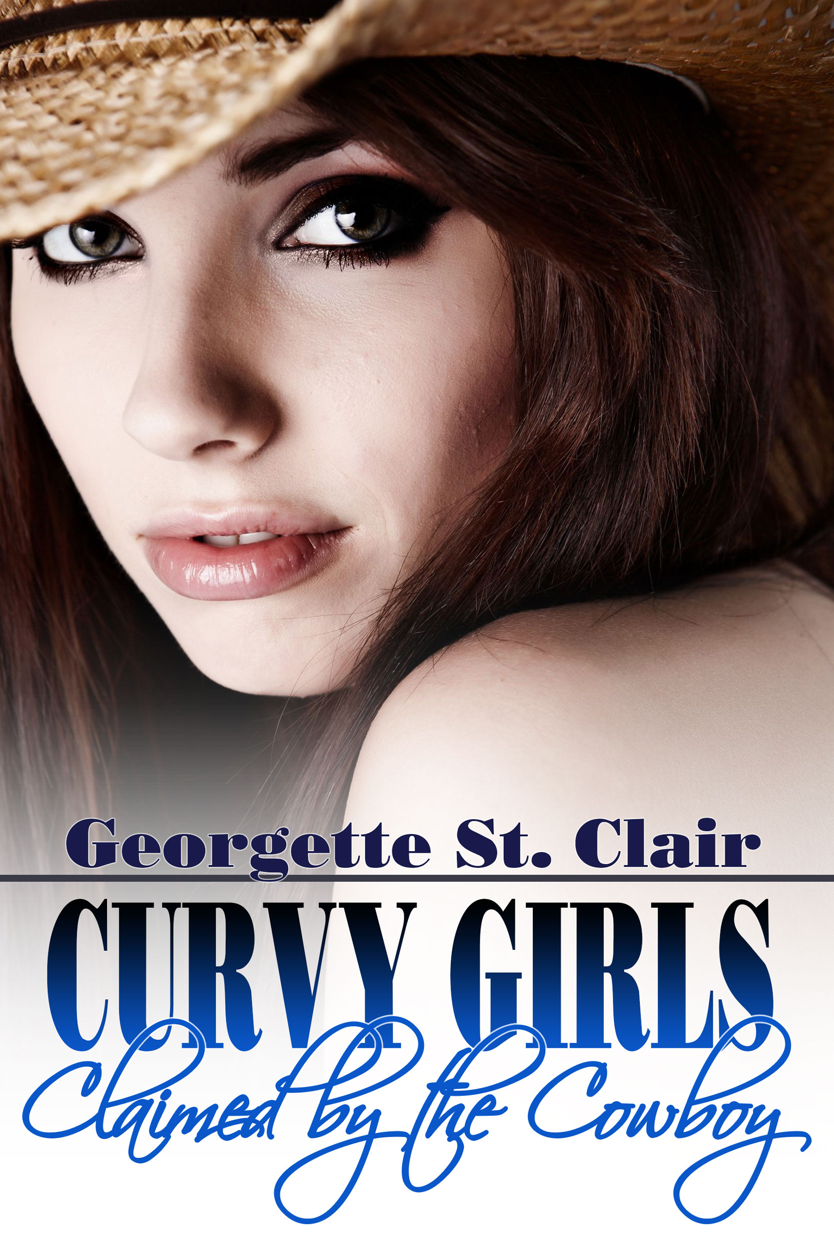 Here's the cover for Curvy Girls: Claimed By The Cowboy